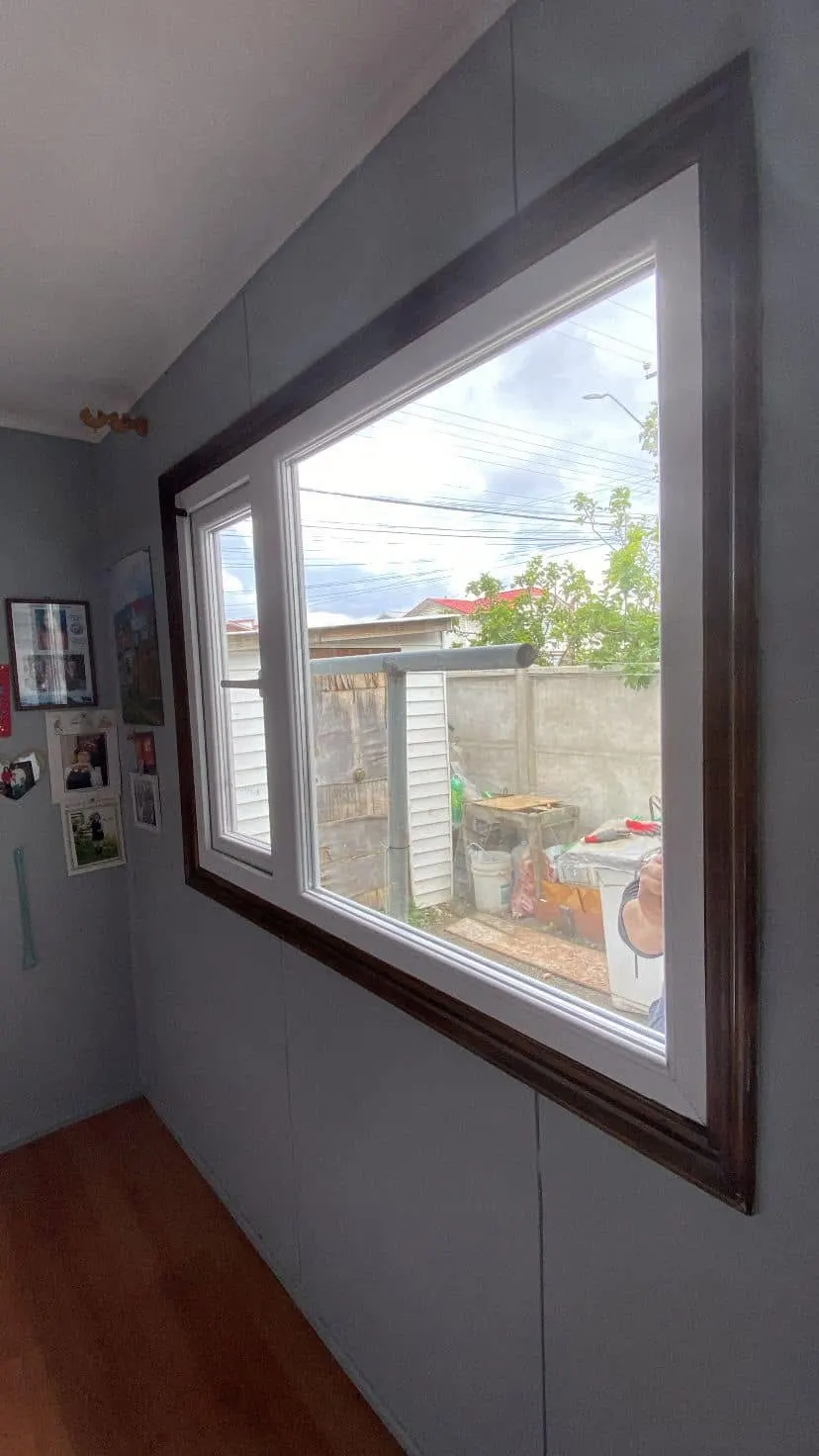 Interior window wall