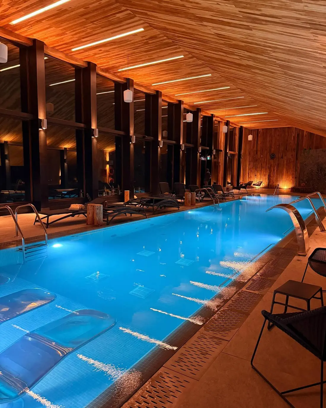 Heated pool